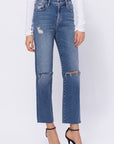 Blanche Wide Leg Cropped Jean