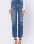 Blanche Wide Leg Cropped Jean