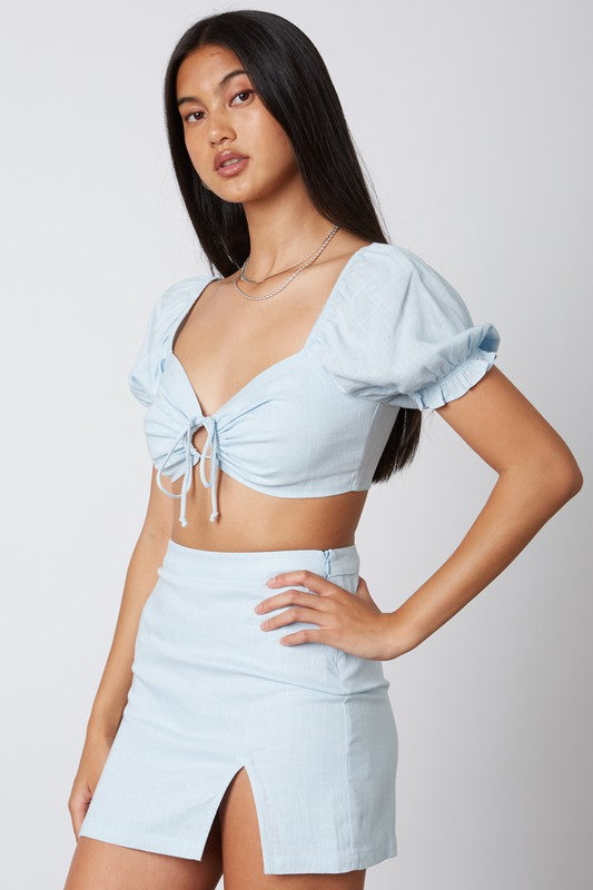 Phyllis Keyhole Crop Top