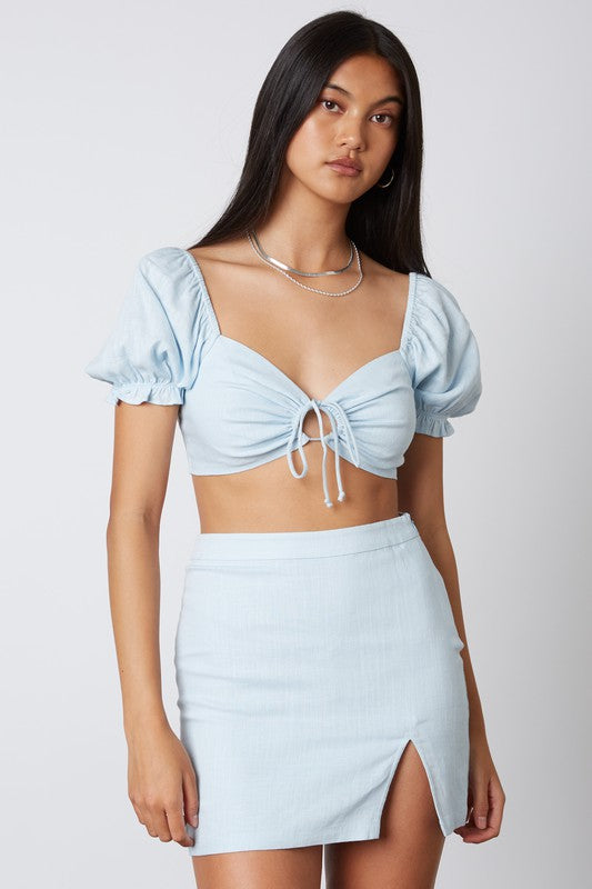 Phyllis Keyhole Crop Top