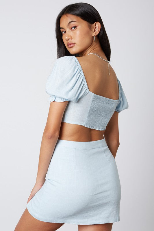 Phyllis Keyhole Crop Top