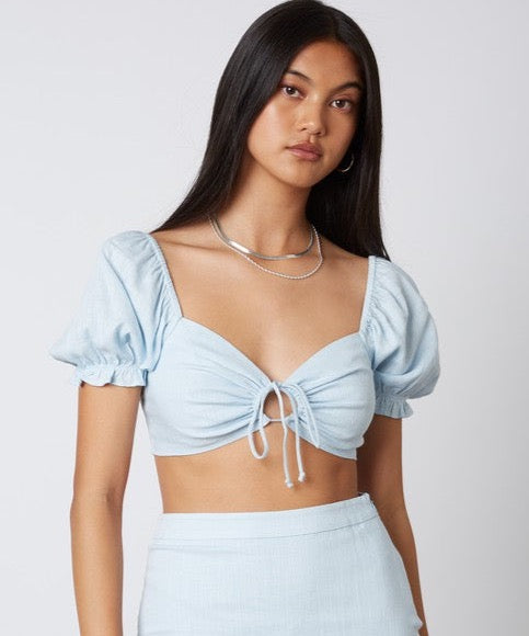 Phyllis Keyhole Crop Top