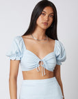 Phyllis Keyhole Crop Top