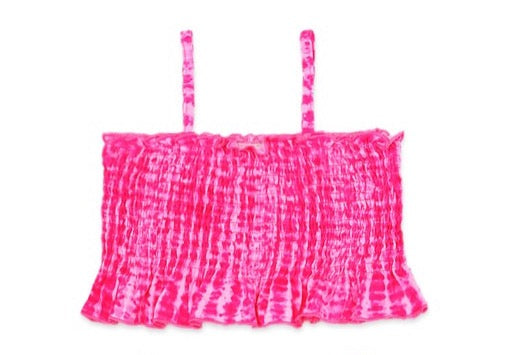 GIRLS Valorie Smocked Tie Dye Tank