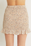 Henna Floral Skirt