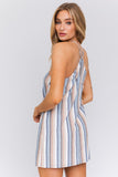 Cassidy Stripe Halter Dress