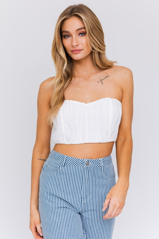 Debbie Bustier Tube Top