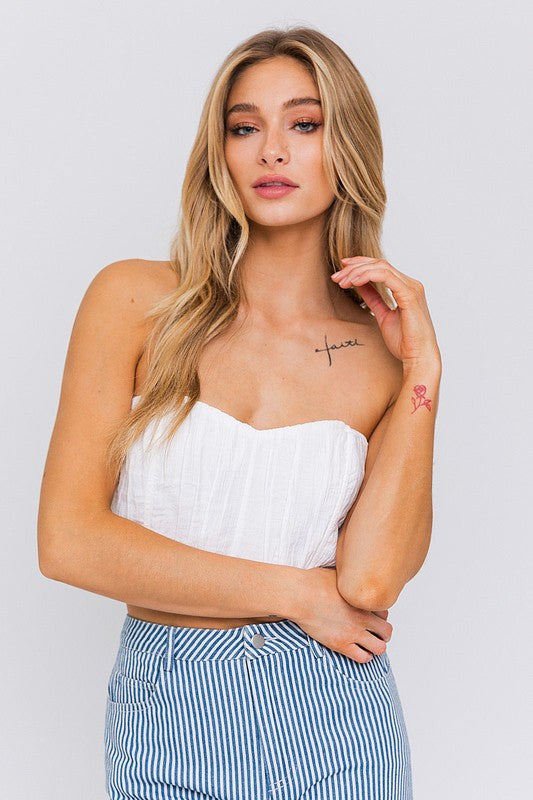 Debbie Bustier Tube Top