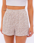 Layla Floral Elastic Shorts