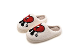 Heart Face Slippers