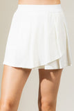Meghan Pleated Skirt in White