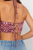 Shannon Pointed Crop Top