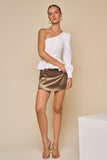 Parker Satin Mini Skirt