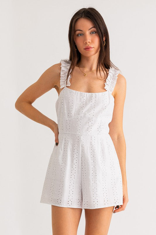 Metora Eyelet Romper