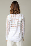 Sofia Crochet Lace Top