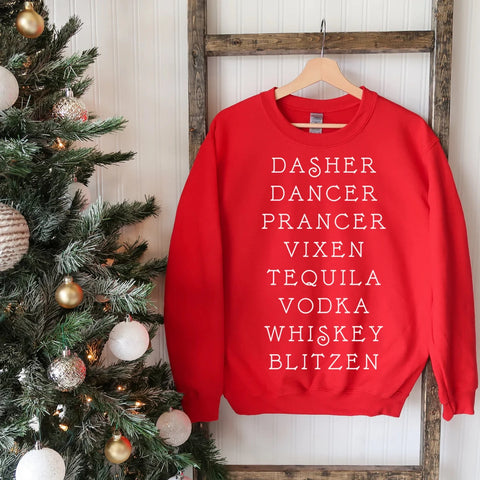 Drunk Reindeer Sweatshirt