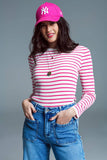 Bea Stripe Fitted Sweater