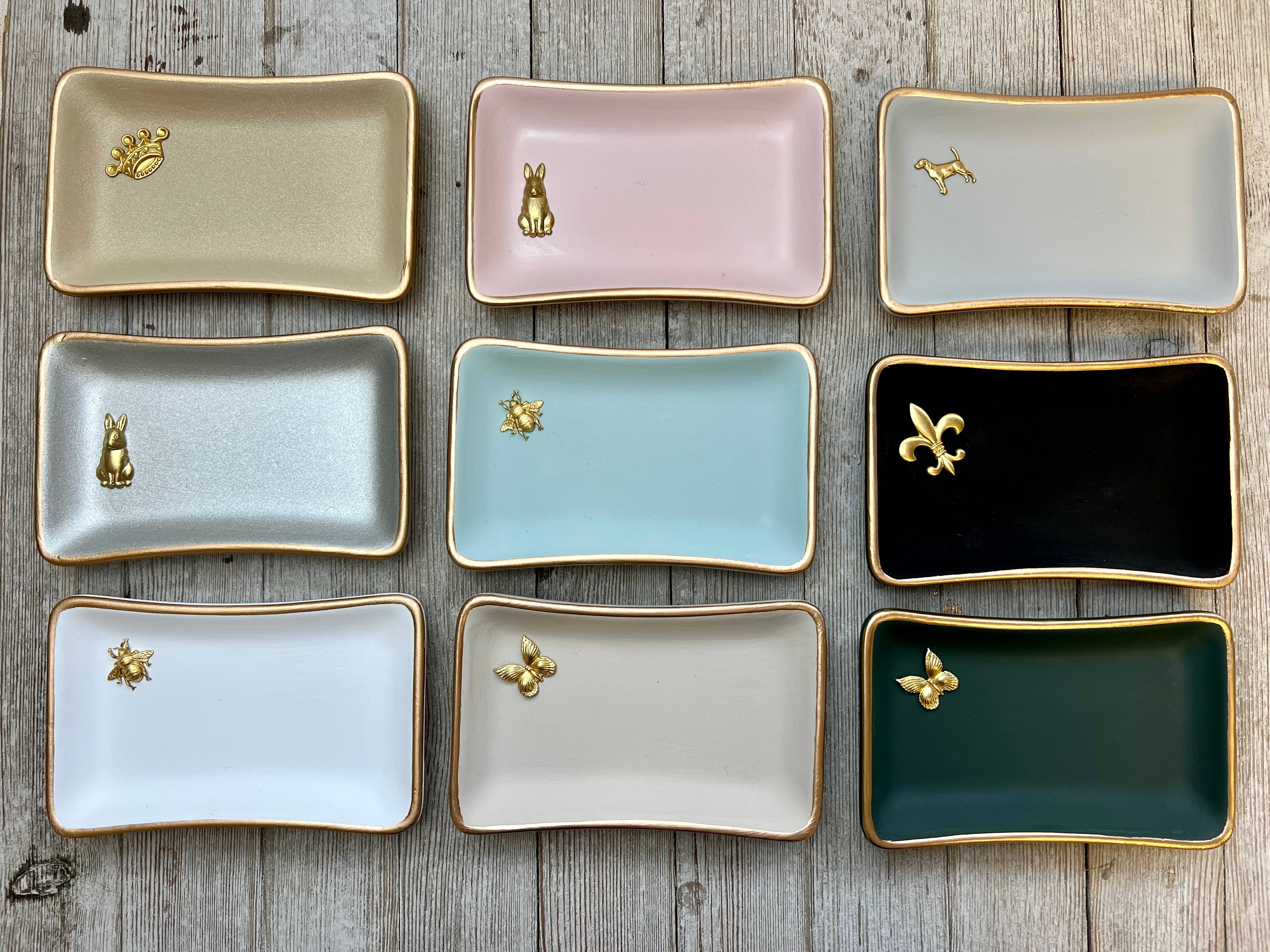 Gold Accent Dish