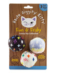 Kitty Vuiton Balls (Monogram) Organic Catnip Toys