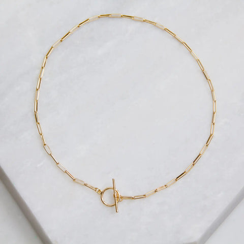 Paperclip Choker Necklace