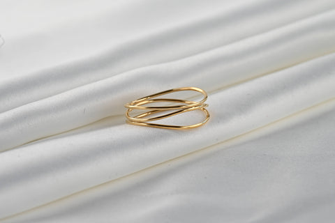 Layered Gold Ring