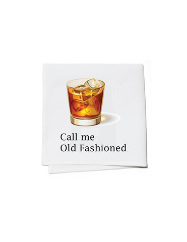 Cocktail Napkins (Set of 4) - Call Me Old Fashioned