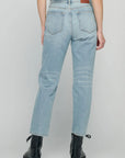 Alan Distressed Straight Jean