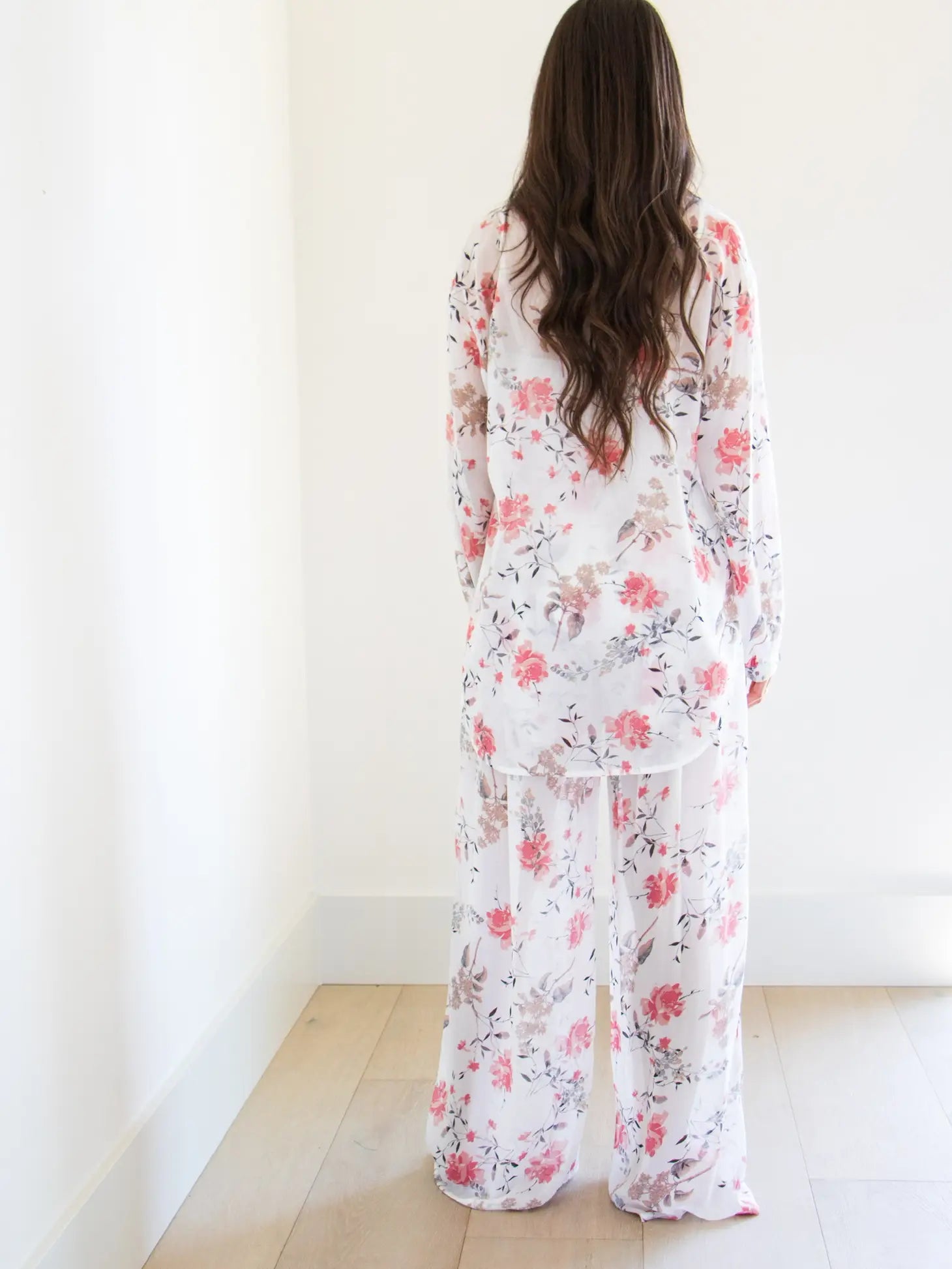 Camryn Floral Gaucho Pant