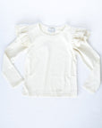Baby + Kids Evive Ruffle Shoulder Top