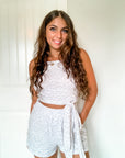 Kole Leopard Wrap Tank