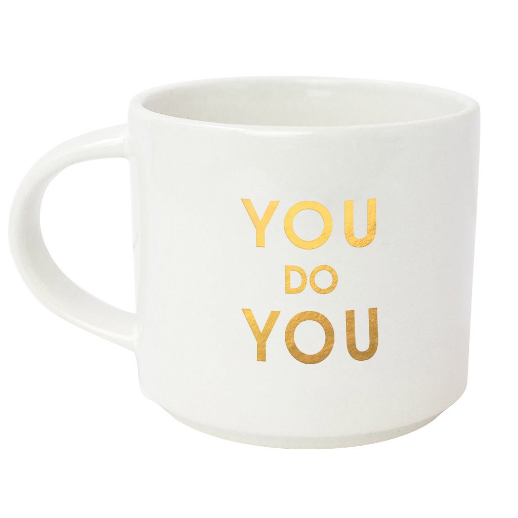 You Do You Gold Metallic Mug