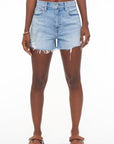 The Maeve Fray Hem Short in Pier Vintage