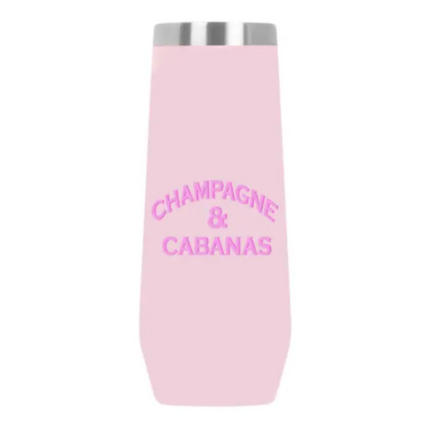 Champagne & Cabanas Insulated Tumbler PREORDER