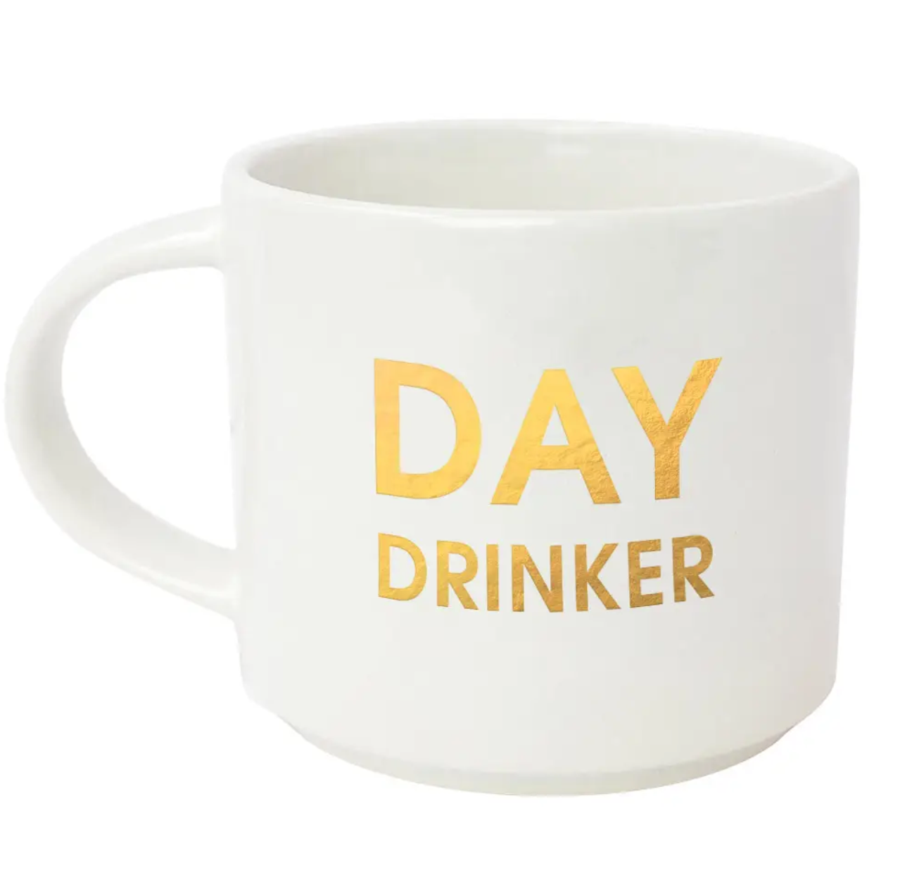 DAY DRINKER METALLIC MUG