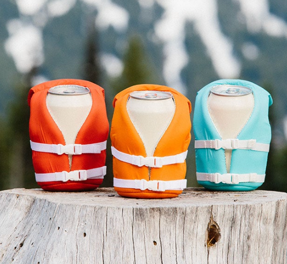 PUFFINS Beverage Life Vest Blue