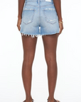 The Maeve Fray Hem Short in Pier Vintage