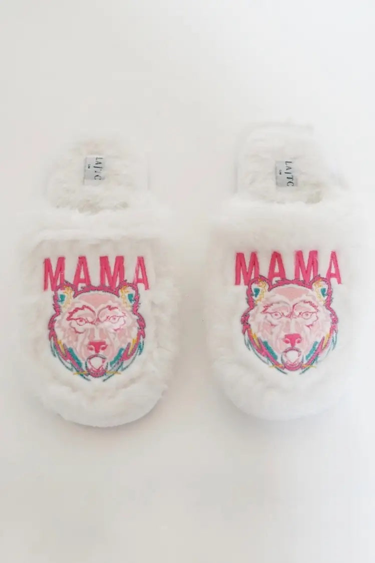 Mama Bear Slippers M/L