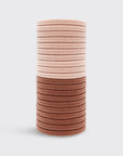 Eco-Friendly Nylon Elastics 20pc set - Blush