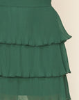 Frannie Pleated Tiered Skirt